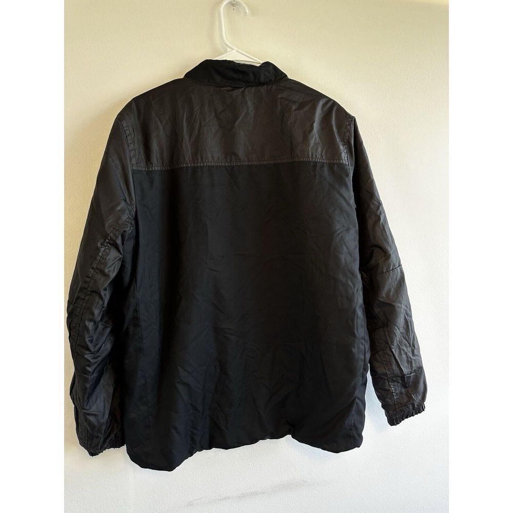 Nike Men's Golf Reversible Synthetic Fill‎ Jacket Black Winter Puffer Sz L  Flaw - Picture 10 of 10